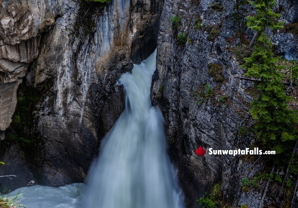Power of Lower Sunwapta Falls